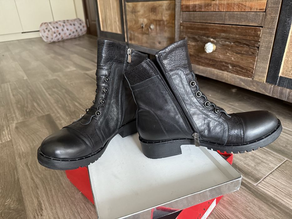 Боти естествена кожа