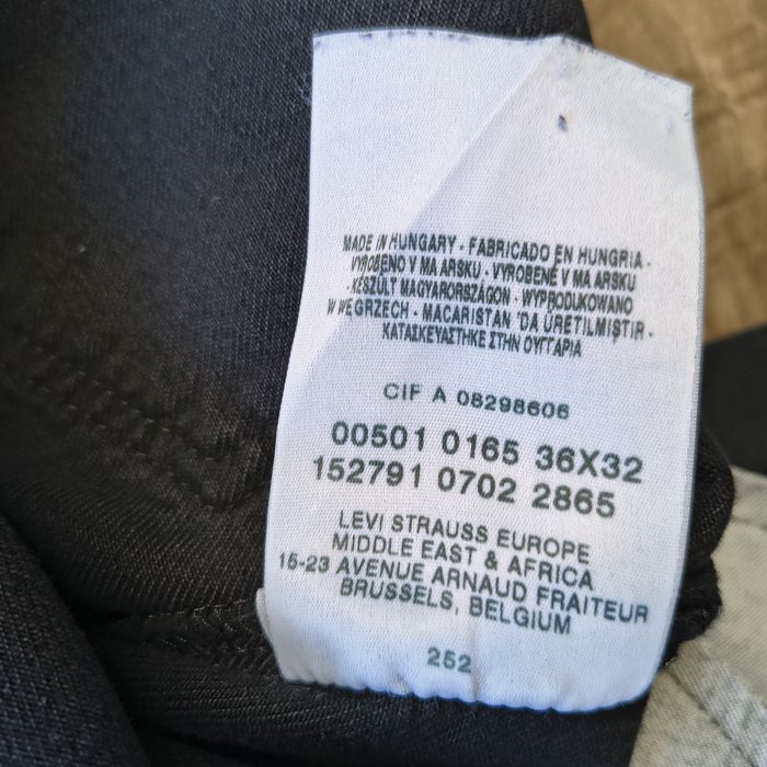 Levi's 501 36x32