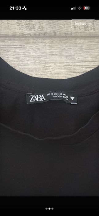 Tricou Zara nou S