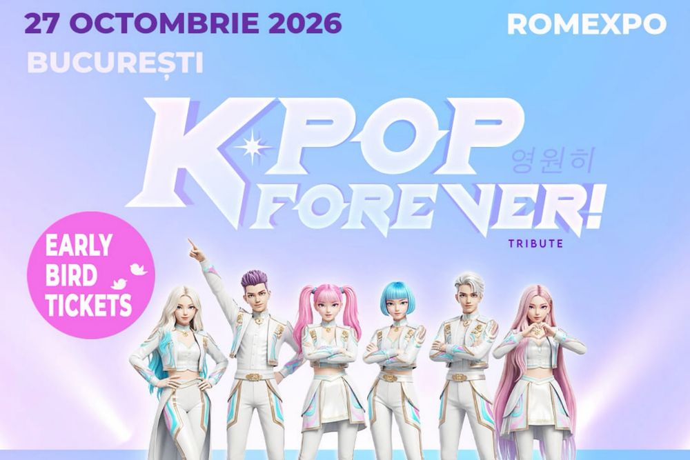 Vand 3 bilete concert K-POP Forever din 27 Octombrie 2026 Romexpo Buc
