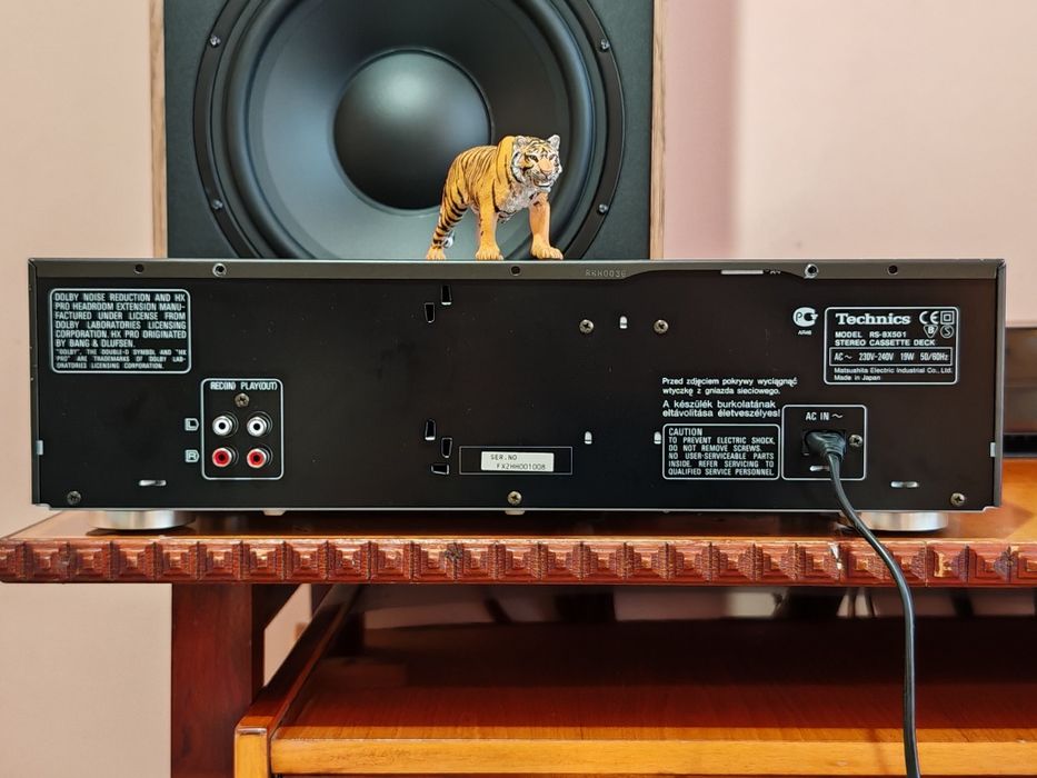 Technics RS-BX501 Tape deck superb. Sunet top. Ca nou. Preț fix !