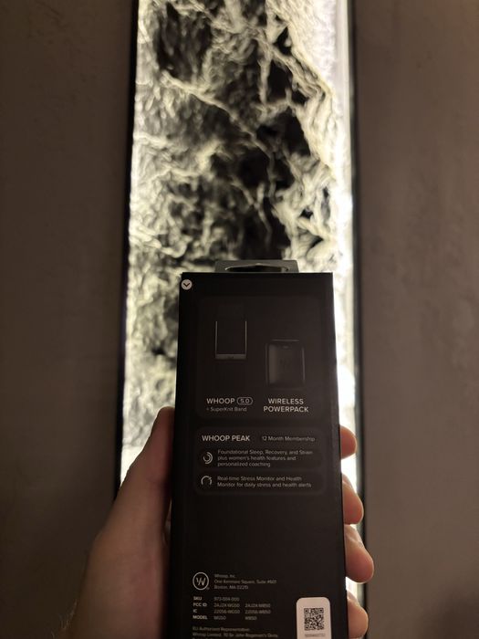 Фитнес трекер WHOOP 5.0 Peak Sensor