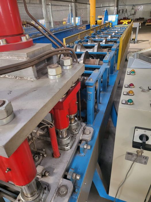 Linie/utilaj tigla metalica+ coama-afacere