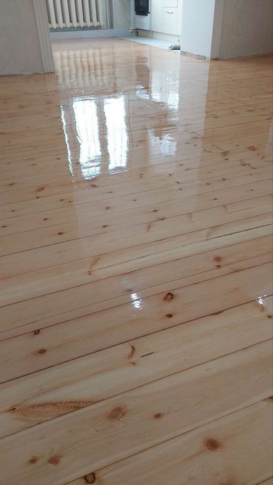 Шлифовка пол паркет