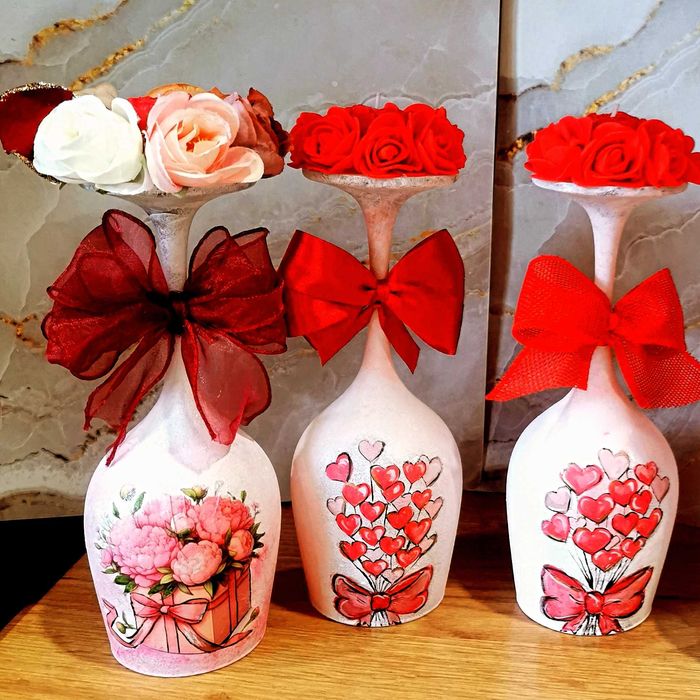 Ръчно изработена чаша свещник