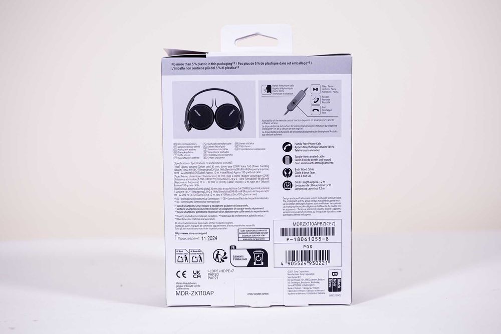 Слушалки Sony MDR-ZX110AP