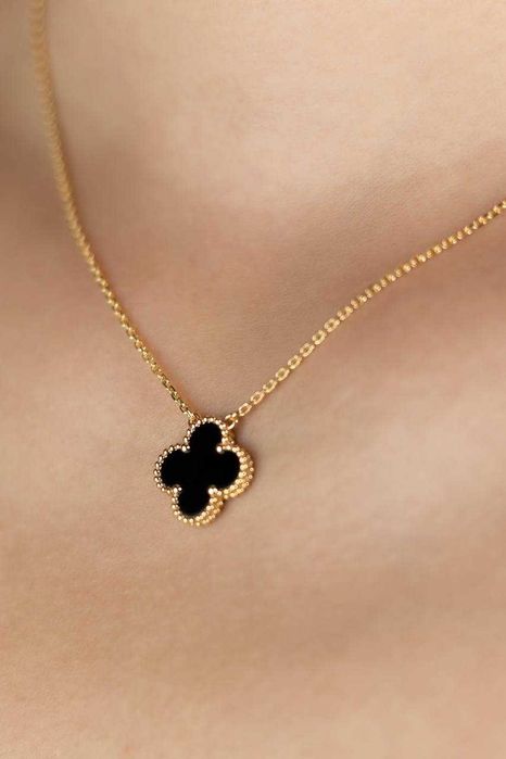 Комплект Van Cleef & Arpels Vintage Alhambra Onyx