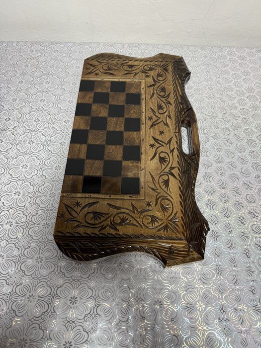 Нарды-шахматы ручной работы