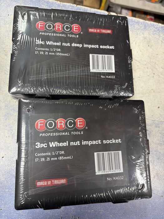 Ударни вложки 1/2 тефлон 17мм 19 мм 21 мм