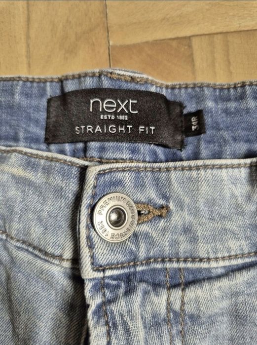 Pantaloni scurți blugi jeans, Next, Mărimea W34 (Fit 33 sau skinny 34)