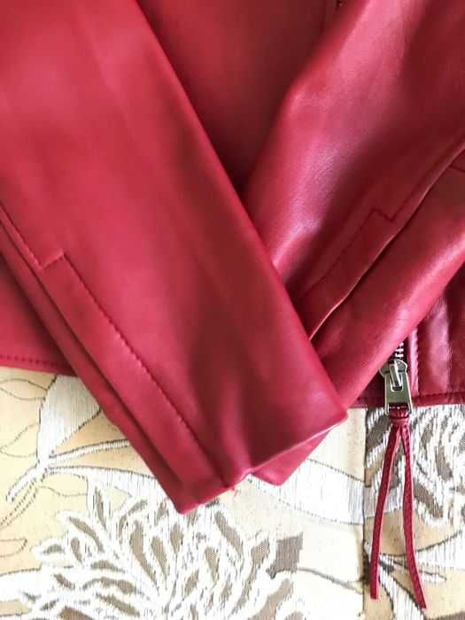 Натуральная кожаная куртка