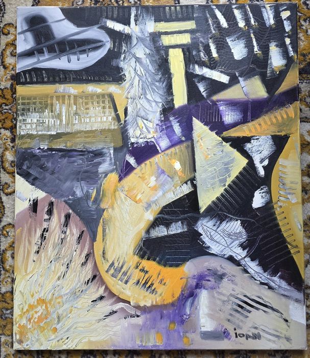 Tablou abstract contemporan