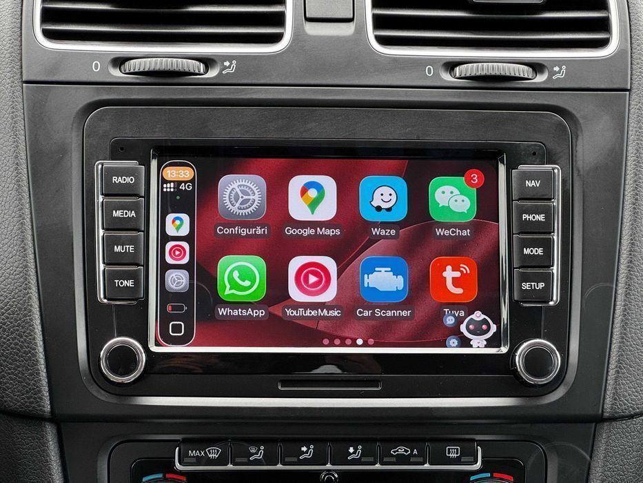 Navigatie 2GB VW Amarok Caddy Jetta Eos Scirocco Sharan Golf Carplay