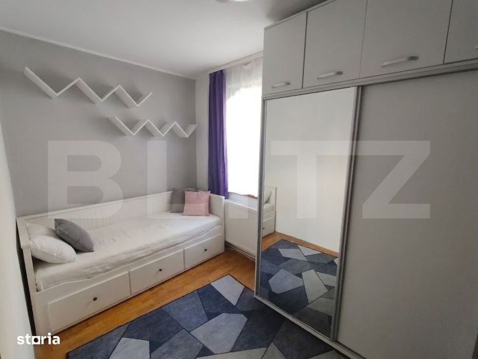 Apartament 3 camere, 70 mp, parter, Aleea Trandafirilor