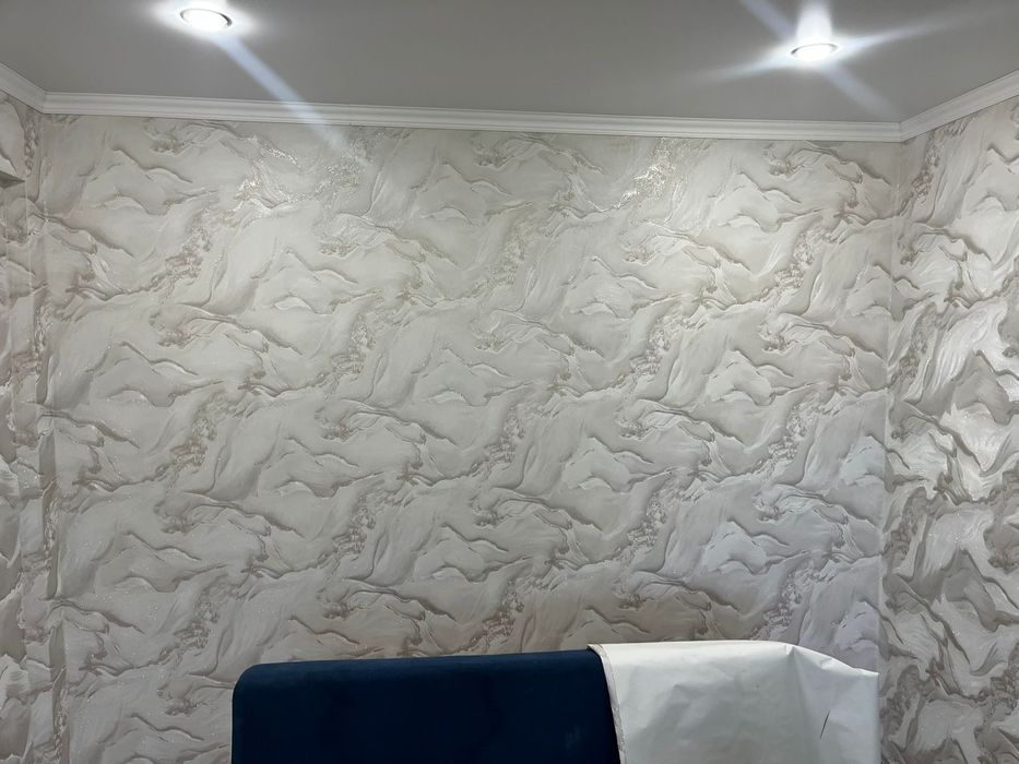 Поклеим обои за рулон 8000