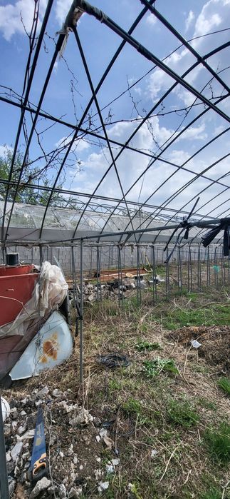 Теплица 3 соток оцинкованный метталл