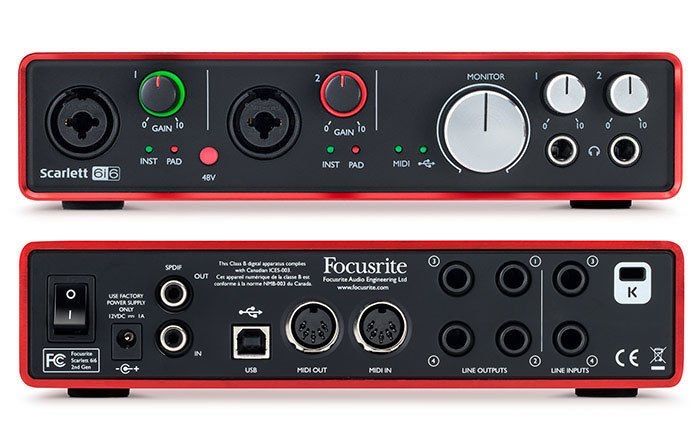 Focusrite Scarlett 6i6