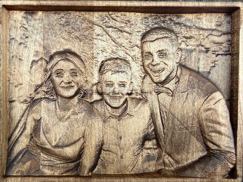 Дърворезба по снимка - уникален подарък