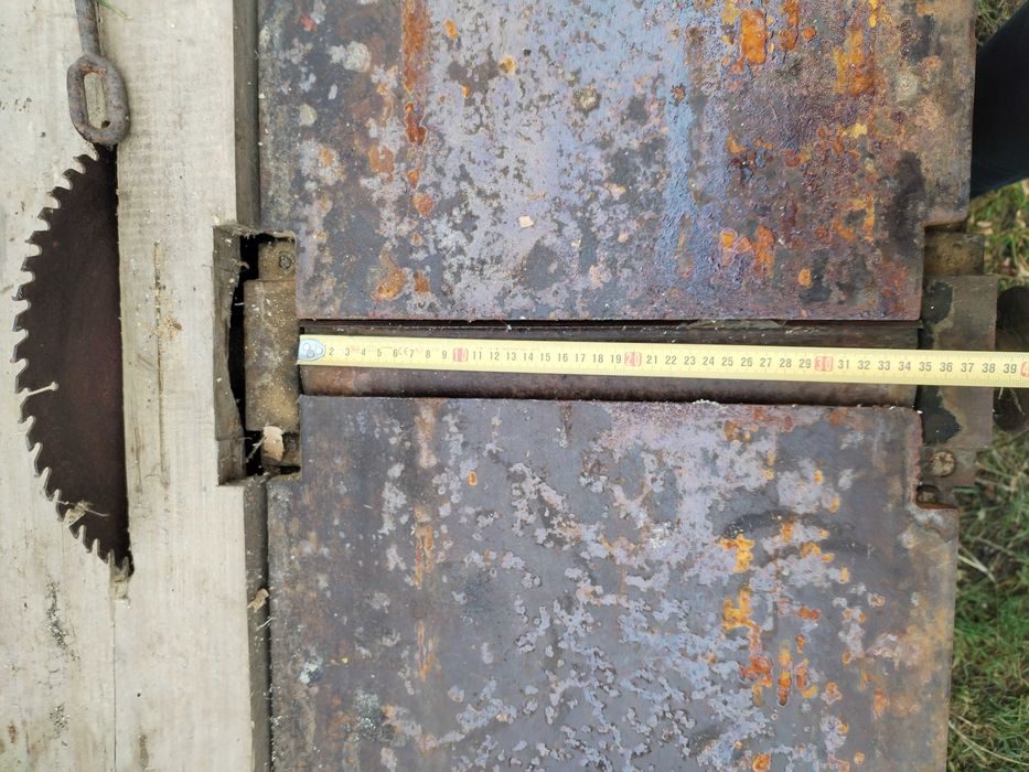 Abric masiv,lățime cuțite 35cm