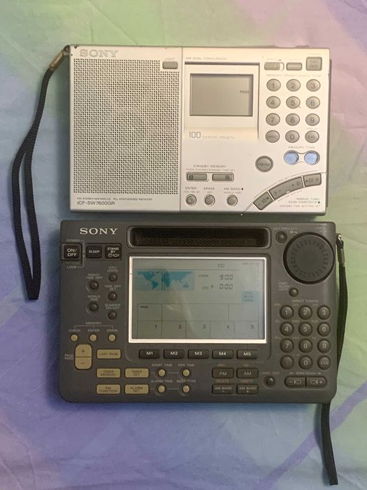 Vand Radio Sony ICF SW55 si 7600GR