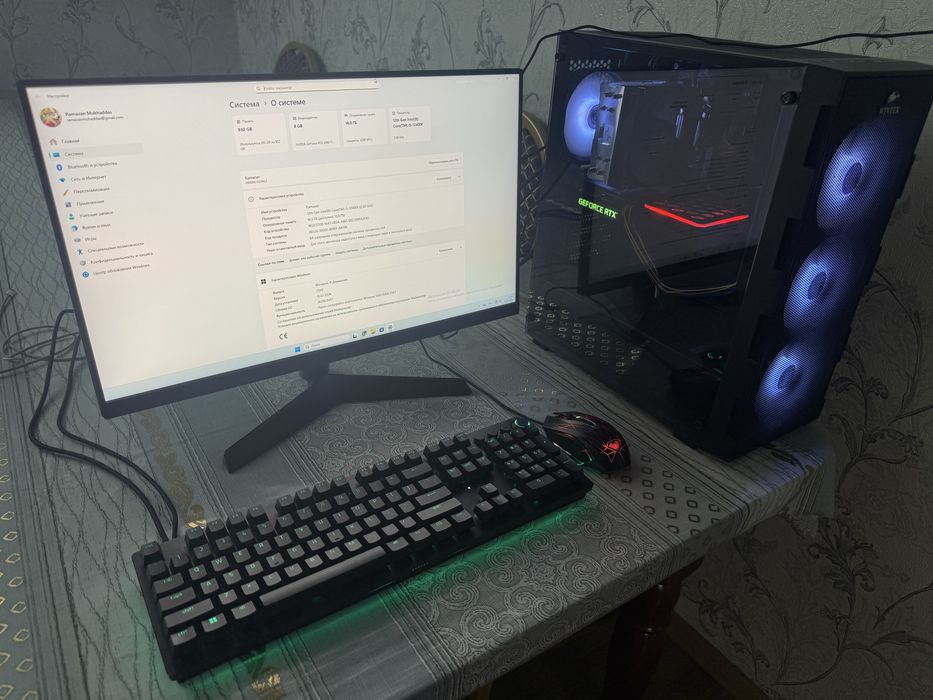 Игровой компьютер RTX 3060Ti | I5 12400F