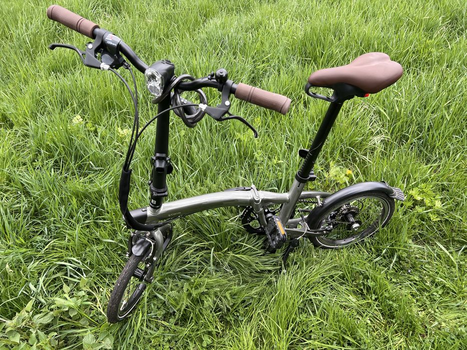Bicicleta Decathlon bicicleta pliabila ultra compacta fold light