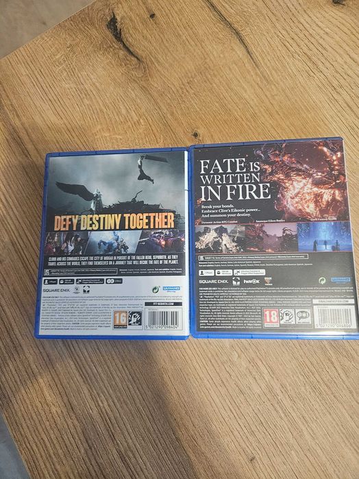 Final Fantasy XVI, Final Fintasy VII Rebirth, Ghost of Tsushima, Battlefield 6