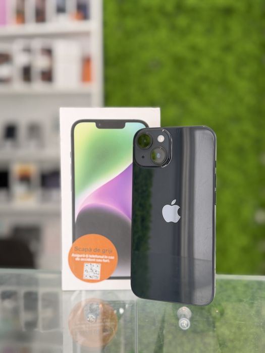iPhone 14  128Gb Midnight/Baterie100%/Garantie 12 luni @atsgsm.ro