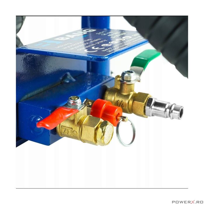 Cric penumatic, Perna 3.5 T Baug