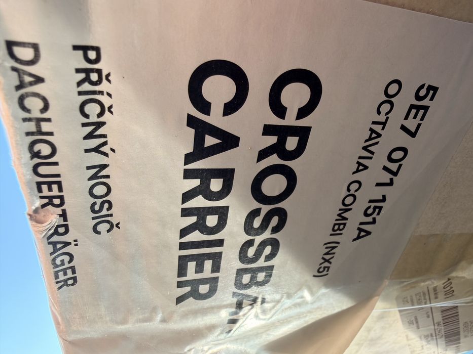 Bare portbagaj plafon aluminiu skoda octavia 4 combi break kodiaq OEM