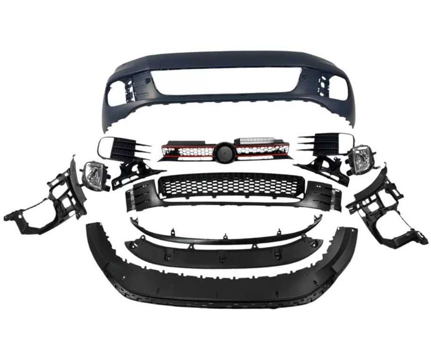 Боди кит пакет за VW Golf 6 GTI дизайн грундиран, Голф 6