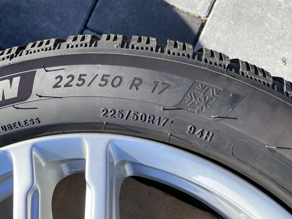 Roti iarna Audi A4 B9 B8 DOT2023 Michelin 225/50R17