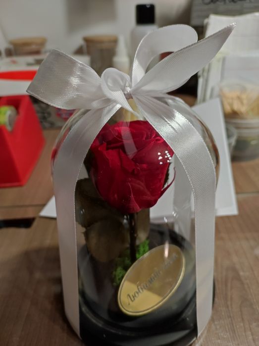 Подарок девушке! Роза в колбе Алматы оригинал