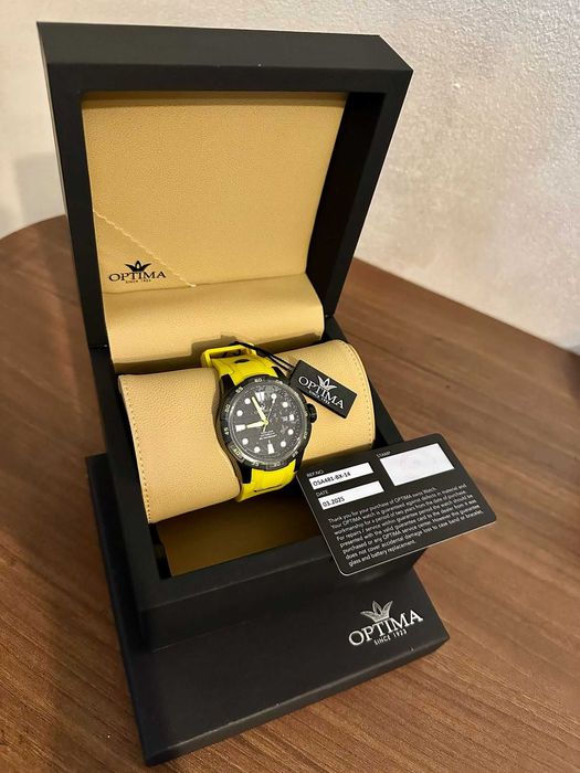 Ceas automatic Optima Oakland nou cutie + garantie