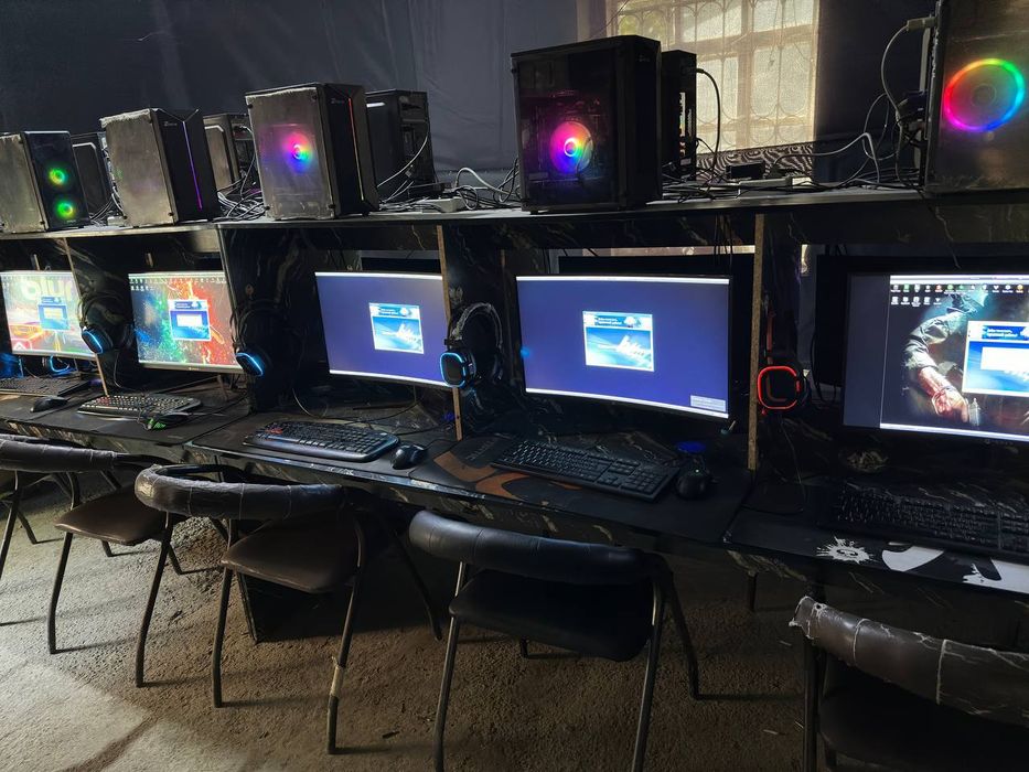 Tayyor biznes GAME Club 10 ta kampyuter opishi hamma kerakli jixozlari