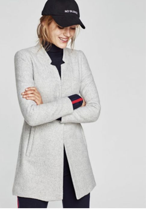Късо палто Zara