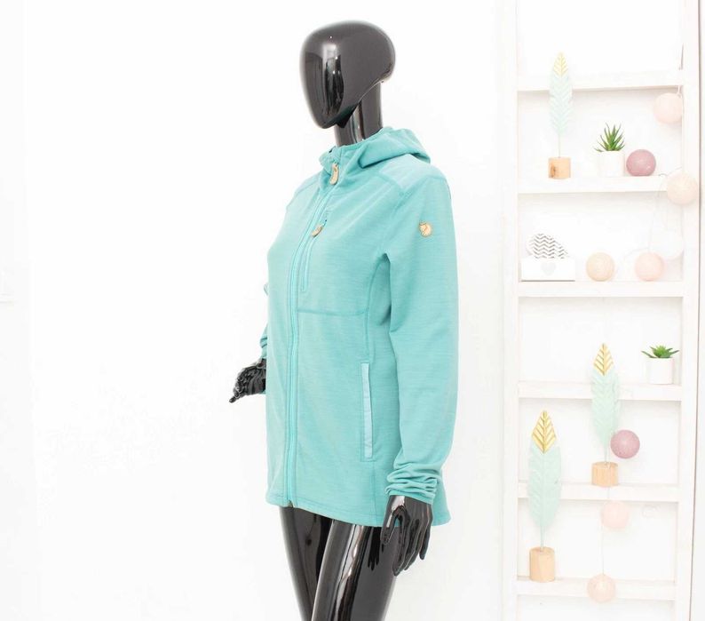 Fjallraven Keb Fleece Hoodie дамско яке с качулка вълна L
