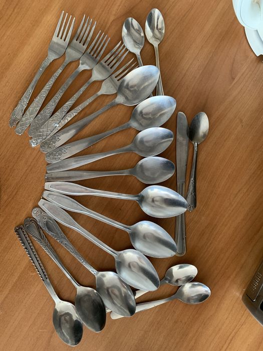 Столовый предметы Ложки Вилки