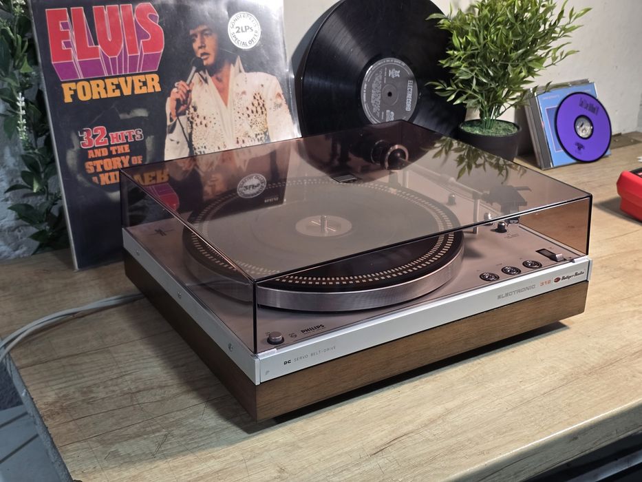 Pick-up PHILIPS electronic 312, retro vintage, touch control
