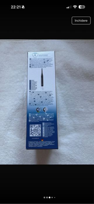Periuță Electrică Oral-B iO - Nouă, Sigilată, Tehnologie Revoluționară