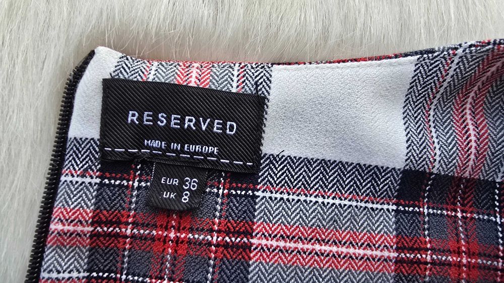 Дамска карирана рокля Л-ХЛ