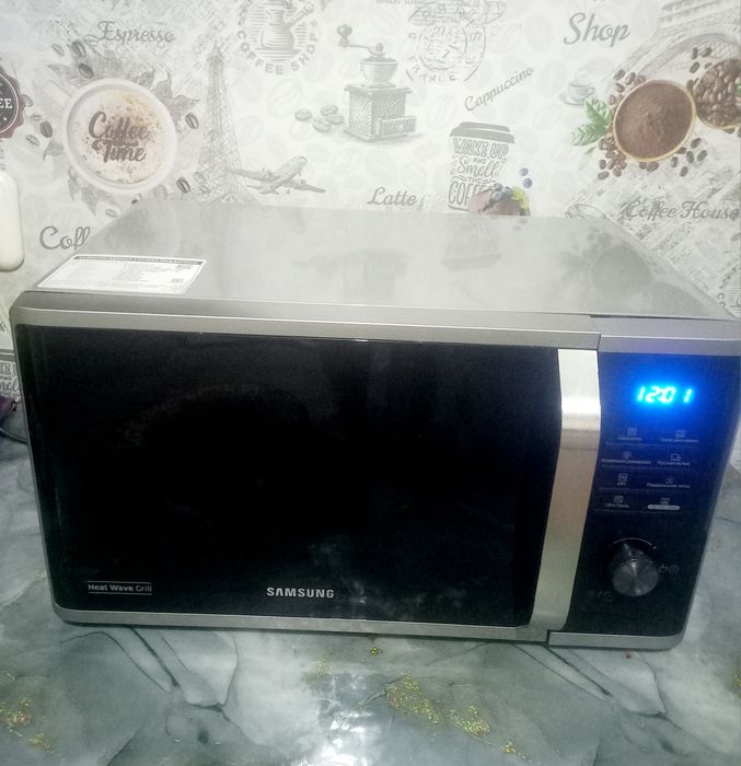 Микровалновка Samsung биокирамика с грилем