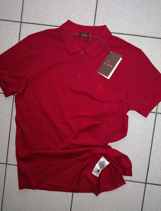 L®ro Piana® - НОВА - мъжка поло тениска - 50(L)