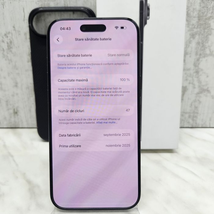 IPhone AIR 256GB Black 47Cicluri Zeus Amanet Vitan 4416