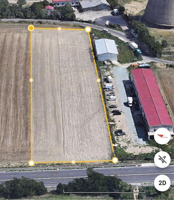 Teren intravilan 6.800 mp – Calarasi | 2 accese prelungirea bucuresti