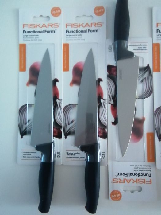 Cuțite originale Fiskars otel inoxidabil