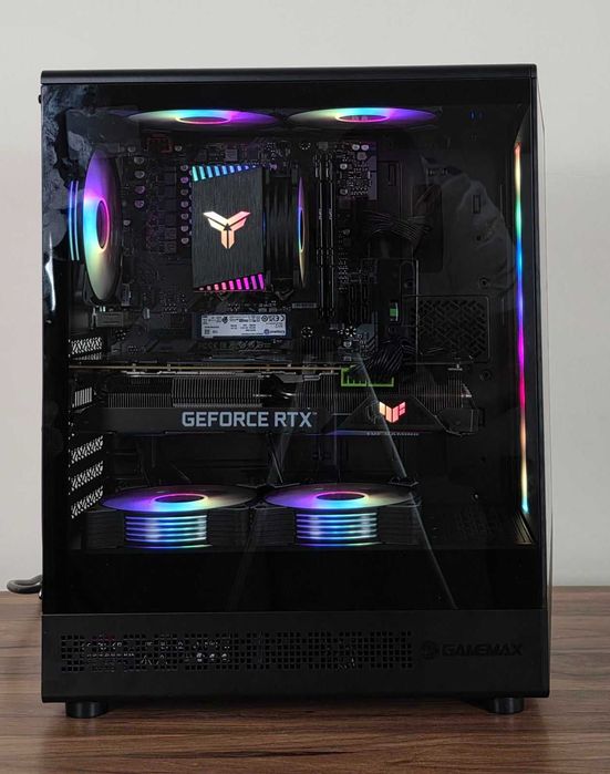 Нов | i5 12400F | RTX 5060 | 16 GB RAM | NVMe | Геймърски