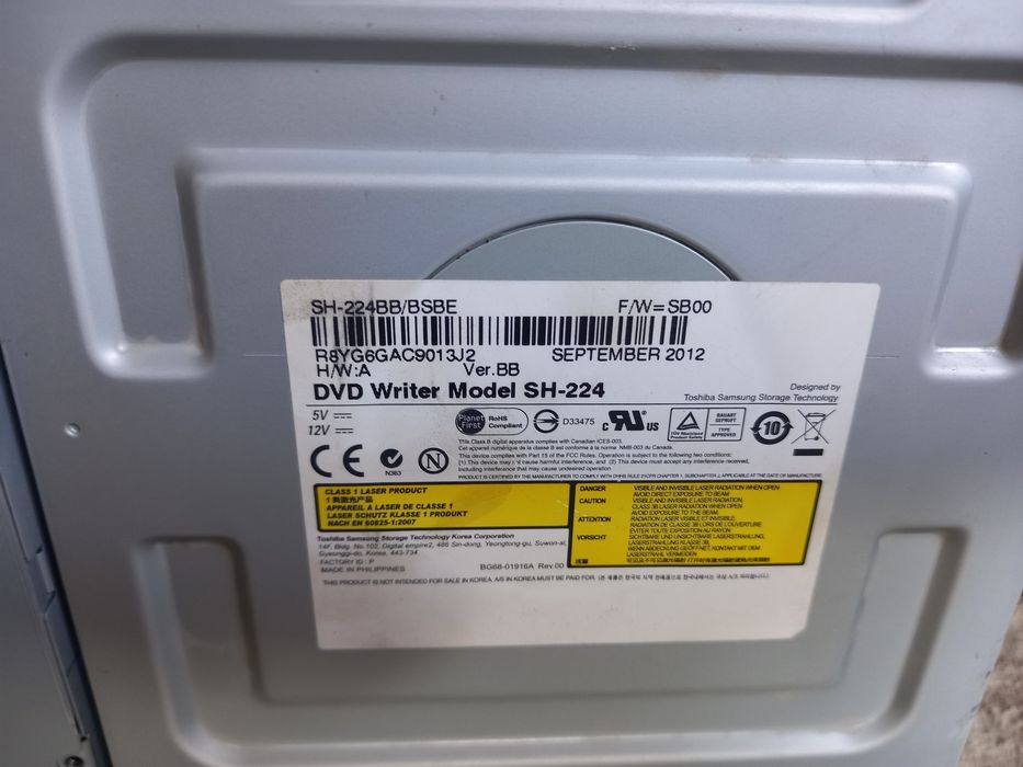 DVD Samsung и DVD ноунейм