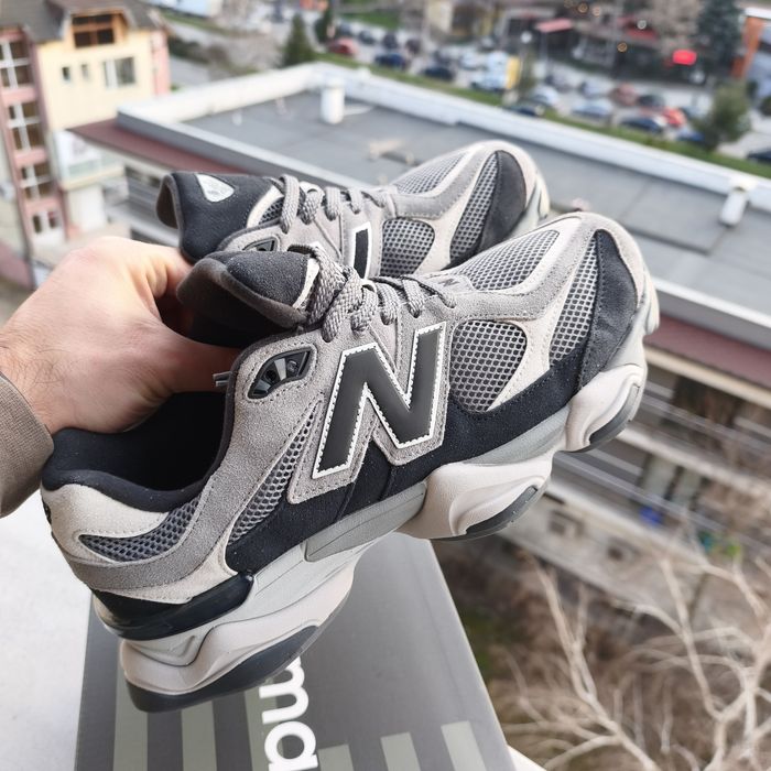 New Balance 9060 black with castlerock 9060era 44-45