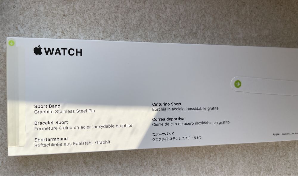Apple Watch series 7 45mm Midnight Sport Band